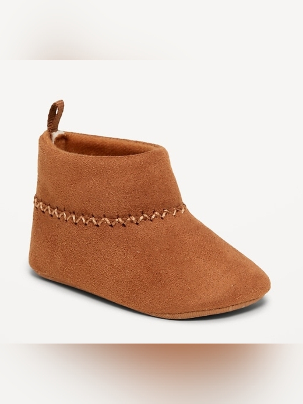 NWT Old Navy Tan Baby Mocassin- 12-18 Mos.